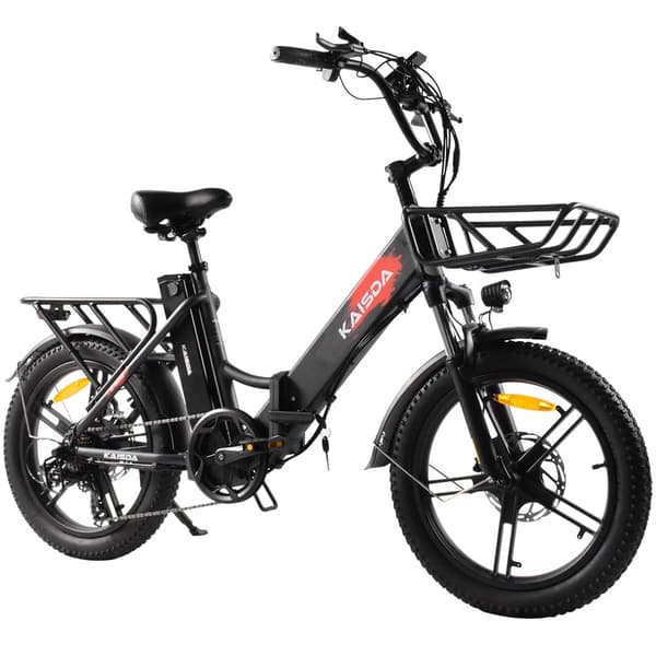 KAISDA K201 Elcykel för vuxna 250W motor Elcykel 36V10.4Ah 20” däck Mountainbike Snow Elcykel