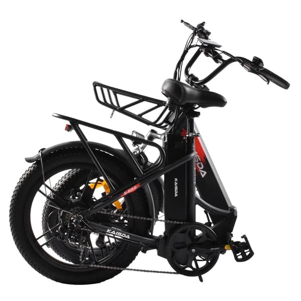KAISDA K201 Elcykel för vuxna kvinnor 250W elcykel 36V10.4Ah 20” däck mountainbike snö elcykel