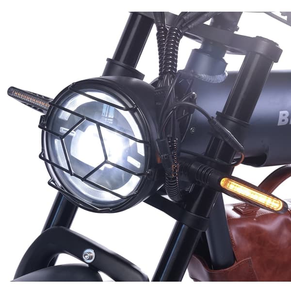 BEZIOR XF006 Elcykel 1200W Motor Elcykel 48V 23.2Ah Batteri 20*4.0-tums Feta Däck Stadsväg Elcykel