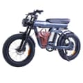 Miniatyrbild 4 av 11: BEZIOR XF006 Elcykel 1200W Motor Elcykel 48V 23.2Ah Batteri 20*4.0” Fat Däck Terräng Elcykel
