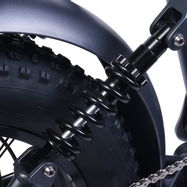 BEZIOR XF006 Elcykel 1200W Elcykel 48V 23.2Ah Batteri 20*4.0” Fat Däck Terräng Elcykel Maxhastighet 47KM/H