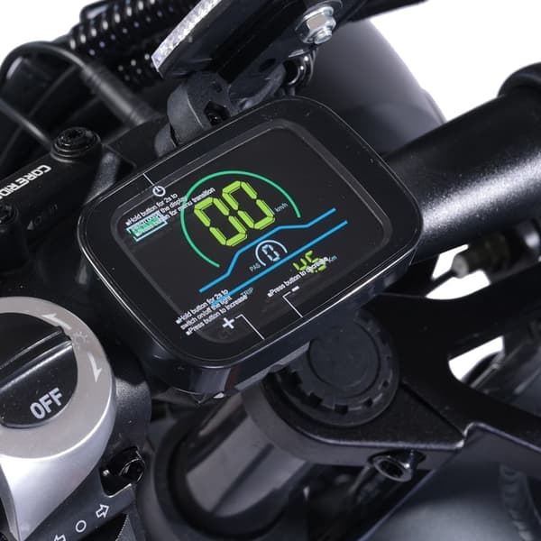 BEZIOR XF006 Elcykel 1200W Elcykel 48V 23.2Ah Batteri 20*4.0” Fat Däck Elcykel Uthållighetskörsträcka 70KM