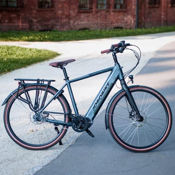 JOBOBIKE Henry City Commuter Elcykel 250W Motor 36v14Ah Batteri Elcykel 24 Tums Elcykel för Vuxen
