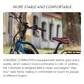 Pikkukuva 6 / 11: JOBOBIKE Commuter City -sähköpyörä työmatkoille, 26" x 1,95 renkaat, sähköpyörä aikuisille, 36 V 18,2 Ah akulla