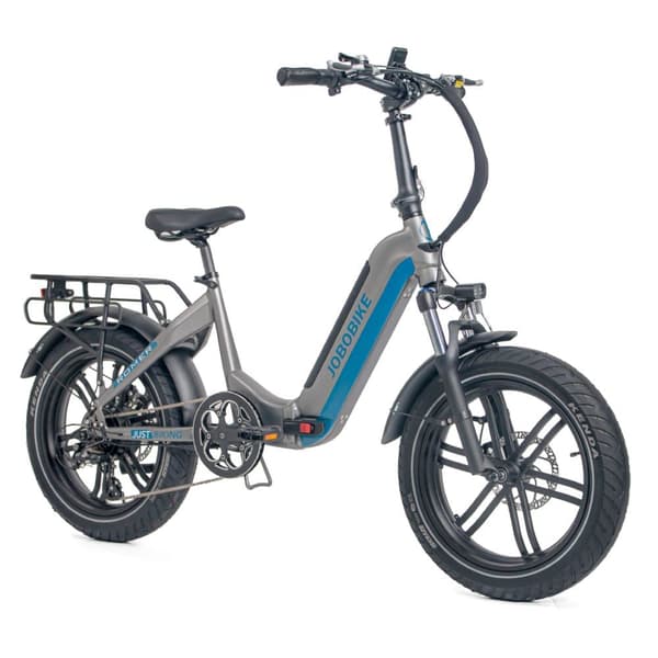 JOBOBIKE Romer Pro sähköpyörä, paksut renkaat, taitettava runko, 250 W, 48 V, 15 Ah akku, kaupunkisähköpyörä, 20 tuuman sähköpyörä
