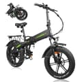 Miniatyrbild 3 av 11: KAISDA K20M Elcykel för vuxna 500W Elcykel 48V13Ah Batteri 20-tums Feta däck Stadspendling Elcykel