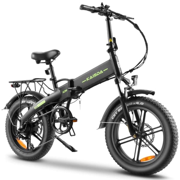 KAISDA K20M Elcykel för vuxna 500W Elcykel 48V13Ah Batteri 20-tums Feta däck Stadspendling Elcykel