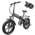 Miniatyrbild 2 av 11: KAISDA K20M Elcykel för vuxna 500W Elcykel 48V13Ah Batteri 20-tums Feta däck Stadspendling Elcykel
