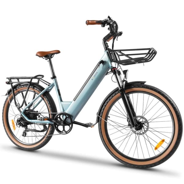 KAISDA K601 Elcykel för vuxna 250W Stadspendlare Elcykel 36V 16Ah Batteri 26-tums Däck Elcykel