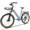 Miniatyrbild 1 av 11: KAISDA K601 Elcykel för vuxna 250W Stadspendlare Elcykel 36V 16Ah Batteri 26-tums Däck Elcykel