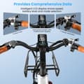 Miniatyrbild 7 av 11: KAISDA K601 Elcykel för vuxna 250W Elcykel 36V16Ah Batteri 26-tums däck Elcykel för stad Aluminiumram