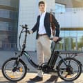 Miniatyrbild 9 av 11: KAISDA K601 Elcykel för vuxna 250W Elcykel 36V16Ah Batteri 26-tums däck Elcykel för stad Aluminiumram