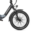 Pikkukuva 5 / 6: JOBOBIKE Ace Pro sähköpyörä 250W 36V10AH akkukäyttöinen sähköpyörä miehille ja naisille yleiskäyttöön työmatkakäyttöön 20" kokoontaitettava sähköpyörä