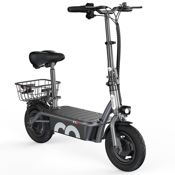 iScooter F2 Elscooter för vuxna Urban 500W Elscooter 10” Luftfyllda däck 36V 7.8AH Motor Elscooter