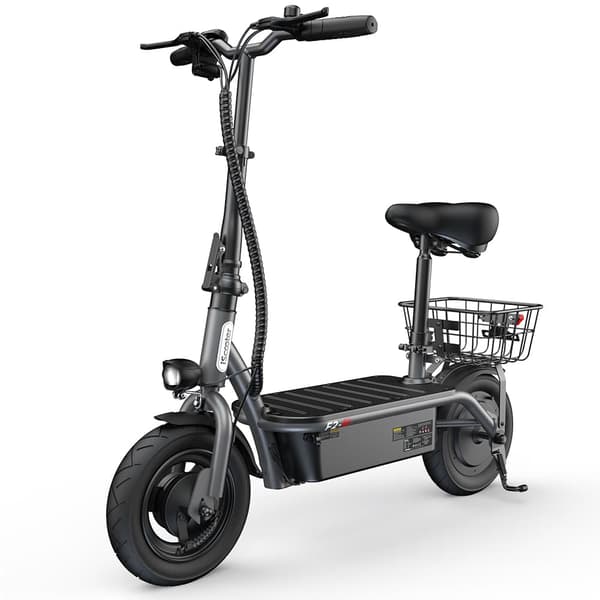 iScooter F2 Elscooter för vuxna Urban 500W Elscooter 10” Luftfyllda däck 36V 7.8AH Motor Elscooter