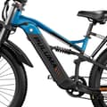Pikkukuva 9 / 9: PULUMA PE86 aikuisille tarkoitettu sähköpyörä 500 W:n akkukäyttöinen sähköpyörä, 26 tuuman rengas kaupunkikäyttöön tarkoitettu sähköpyörä työmatkoille