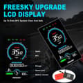 Pikkukuva 6 / 9: Freesky M520 sähköpyörä 1200W 48V41AH 26-tuumainen paksurenkainen sähköpyörä aikuisille maastoon kaupunkiin