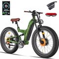 Miniatyrbild 2 av 11: Freesky M530 Elcykel 2000W 48V30AH 26” Stadspendling Landsvägsdäck Däck Elcykel för vuxna Stadscykel