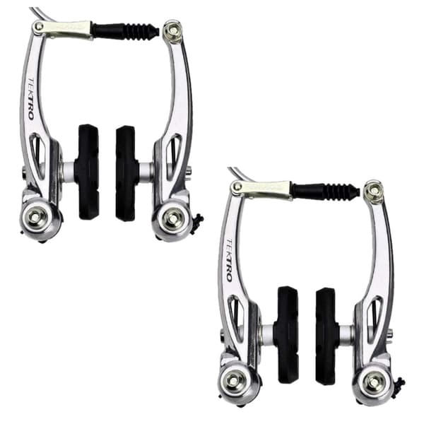 BROMSAR V-BRAKE TEKTRO 110 Set för 2 aluminiumfälgar