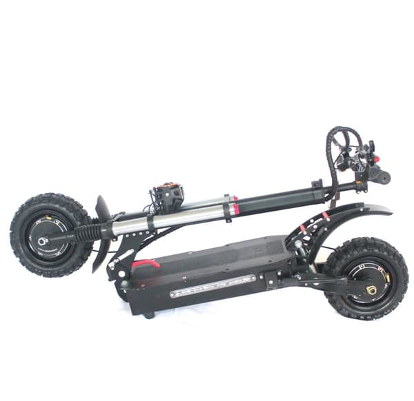 KX KX-14 Elscooter för vuxna med dubbla motorer 2800*2W elscooter 60V40Ah batteri 11 tums däck för vägbruk elscooter