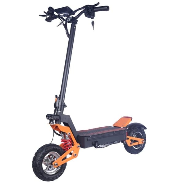 KX X5 Elscooter för vuxna, 6000W, dubbelmotor, elscooter för män och kvinnor, 60V, 40Ah, 11” däck