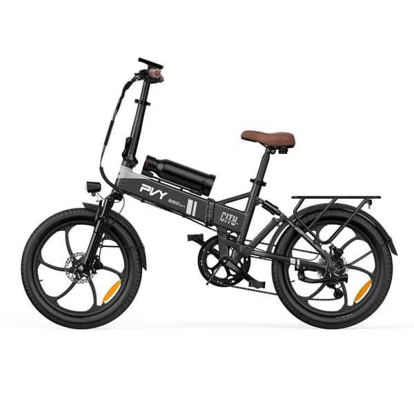 PVY Z20 MAX Elcykel för vuxna 250W Elcykel 36V 25.6Ah Elcykel 20” Landsvägsdäck Stads-elcykel