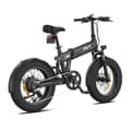 Miniatyrbild 3 av 11: PVY TURBO Elcykel för vuxna 250W Elcykel 48V13Ah Elcykel 20” Fat Road Däck Stads-Elcykel