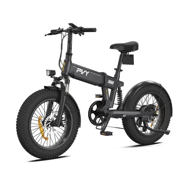PVY TURBO Elcykel för vuxna 250W Elcykel 48V13Ah Elcykel 20” Fat Road Däck Stads-Elcykel