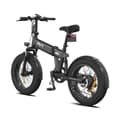 Miniatyrbild 5 av 11: PVY TURBO Elcykel för vuxna 250W Elcykel 48V13Ah Elcykel 20” Fat Road Däck Stads-Elcykel