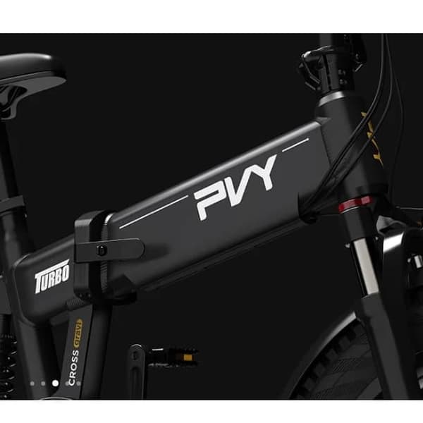 PVY TURBO Elcykel för vuxna 250W Elcykel 48V13Ah Elcykel 20” Fat Road Däck Stads-Elcykel
