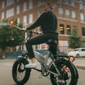 Miniatyrbild 11 av 11: PVY Z20 Plus Elcykel 1000W Motor 48V 16.5AH 20 tum Elcykel 25 km/h Shimano 7-växlad Elcykel
