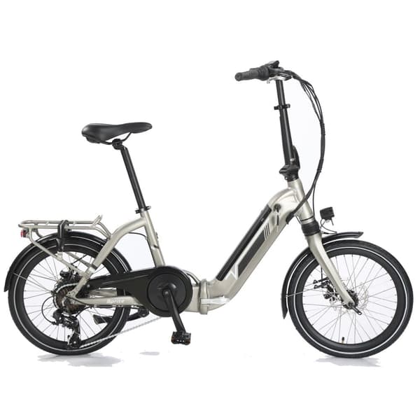SPATIAL SPA2001 250W 25 km/h 7-växlad hopfällbar elcykel med 10,4 Ah batteri och 50 km räckvidd