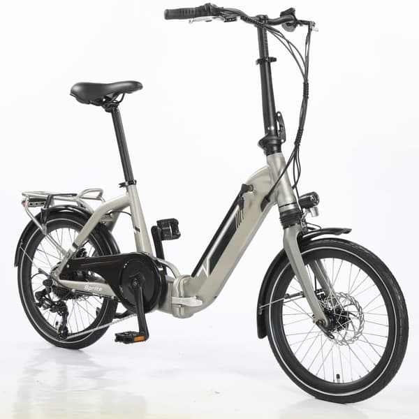 SPATIAL SPA2001 250W 25 km/h 7-växlad hopfällbar elcykel med 10,4 Ah batteri och 50 km räckvidd