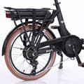 Miniatyrbild 6 av 8: SPATIAL SPA2002 Elcykel 250W Motor 10.4AH Elcykel 20 * 1.75 tum Däck Stadscykel Racercykel Hopfällbar