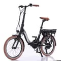 Miniatyrbild 1 av 8: SPATIAL SPA2002 Elcykel 250W Motor 10.4AH Elcykel 20 * 1.75 tum Däck Stadscykel Racercykel Hopfällbar
