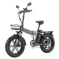 Miniatyrbild 2 av 9: SINOHON A20 Elcykel för vuxna 500W Elcykel 48V 15.6Ah Batteri Elcykel 20" Däck Stads Elcykel Shimano 7-växlad