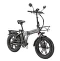 Miniatyrbild 1 av 9: SINOHON A20 Elcykel för vuxna 500W Elcykel 48V 15.6Ah Batteri Elcykel 20" Däck Stads Elcykel Shimano 7-växlad