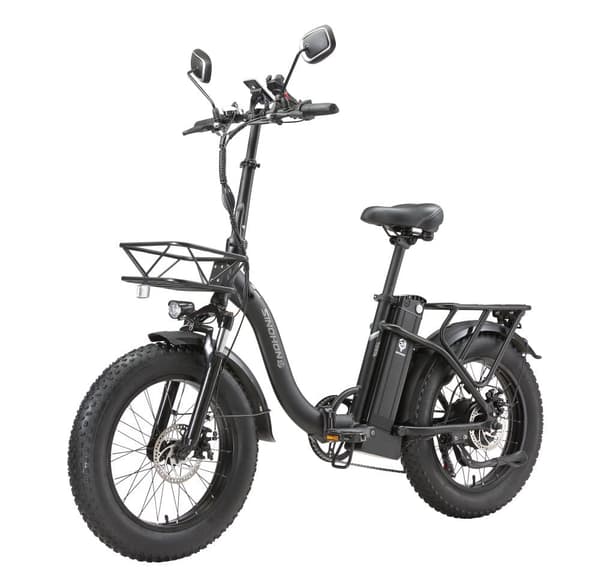 SINOHON B20 aikuisille tarkoitettu sähköpyörä 500 W:n kaupunkikäyttöön tarkoitettu sähköpyörä 48 V 13 Ah:n sähköpyörä 20 tuuman rengassähköpyörä