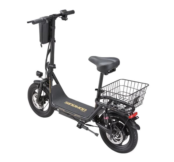 Elscooter SINOHON K14 240W fyrkantig motor 36v13AH batteriscooter 32km/h 50km räckvidd elscooter