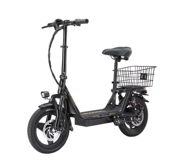 Elscooter SINOHON K14 240W fyrkantig motor 36v13AH batteriscooter 32km/h 50km räckvidd elscooter
