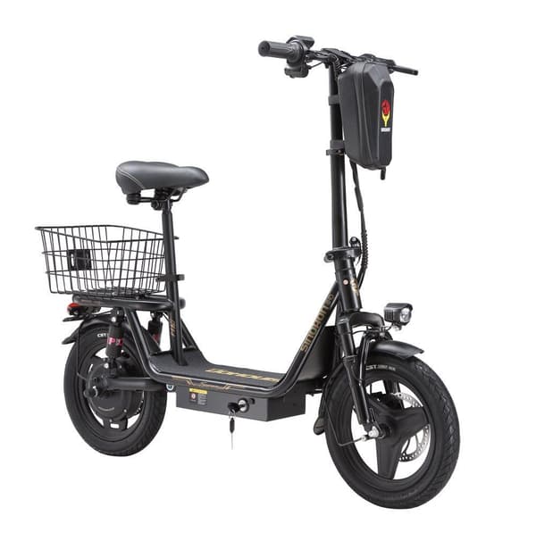 Elscooter SINOHON K14 240W fyrkantig motor 36v13AH batteriscooter 32km/h 50km räckvidd elscooter