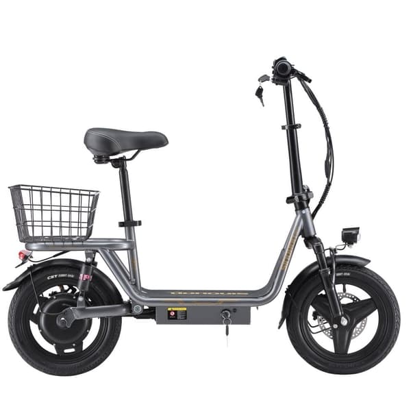SINOHON K14 Elscooter Herr- och Damscooter City 240W13AH Elscooter med 14 tums däck