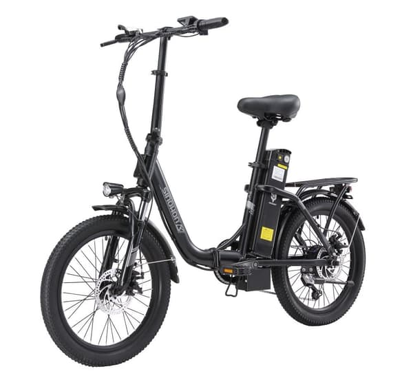 SINOHON C20 sähköpyörä aikuisille kaupunkiliikenteeseen, 250 W, 36 V, 18 AH, Shimano 7-vaihteinen, 20 tuuman sähköpyörä