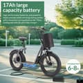 Pikkukuva 11 / 11: SINOHON K20 Kaupunkien työmatkapyörä sähköpotkulauta aikuisille 350W 48V13.5AH sähköpotkulauta toimintasäde 60-70km