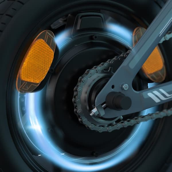 ESKUTE F100 sähköpyörä aikuisille 250 W moottori 36 V 9 Ah akku 14 tuuman kokoontaitettava sähköpyörä huippunopeus 40 km/h