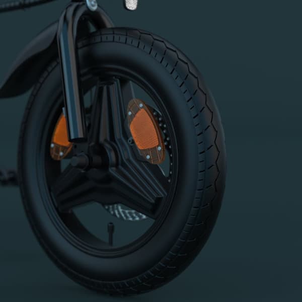 ESKUTE F100 sähköpyörä aikuisille 250 W moottori 36 V 9 Ah akku 14 tuuman kokoontaitettava sähköpyörä huippunopeus 40 km/h