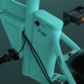 Miniatyrbild 11 av 11: Elcykel ESKUTE F100 Hopfällbar Elcykel 36V9AH Stadspendlare 250W Hane Hona Elcykel