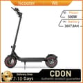 Miniatyrbild 1 av 11: Elscooter W6 Vuxen 500W 36V7.8AH Batteri Samma kön Elscooter City 10 tum Elcykel