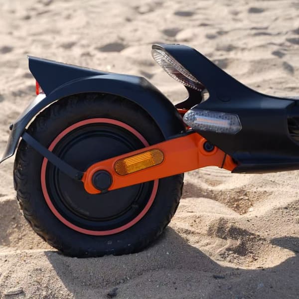 Elscooter CUNFON RZ1000 1200*2W 24AH/1152Wh Dubbelmotor 10,5-tums landsvägsdäck Stadspendling Elscooter
