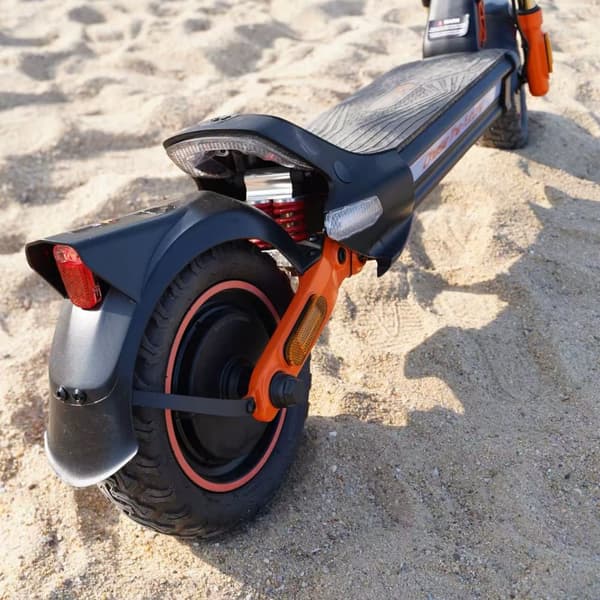 Elscooter CUNFON RZ1000 1200*2W 24AH/1152Wh Dubbelmotor 10,5-tums landsvägsdäck Stadspendling Elscooter